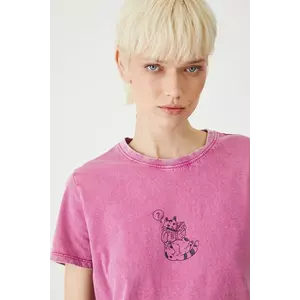 Medicine tricou din bumbac culoarea roz imagine