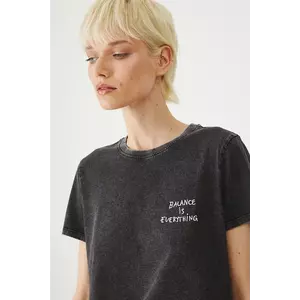 Medicine tricou din bumbac culoarea gri imagine