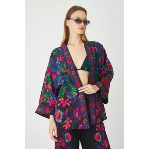 Medicine kimono culoarea negru, modelator imagine
