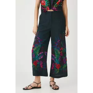 Medicine pantaloni fason culottes, medium waist imagine