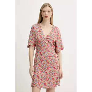 Rip Curl rochie LAS DALLAS culoarea roz, mini, dreaptă, 06PWDR imagine
