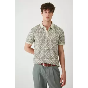 Medicine polo de bumbac culoarea bej, modelator imagine