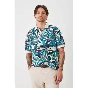 Medicine tricou polo culoarea bej, modelator imagine