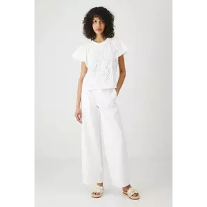 Medicine tricou din bumbac culoarea alb imagine