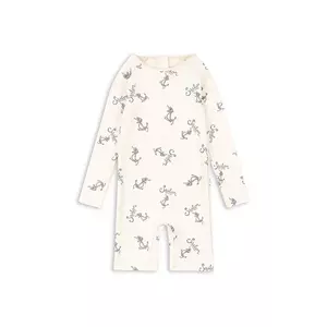 Konges Sløjd costum de baie pentru copii ASTER ONESIE GRS culoarea bej, KS103270 imagine
