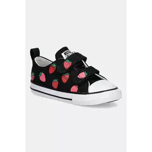 Converse teniși copii CHUCK TAYLOR ALL STAR 2V culoarea negru, A14929C imagine