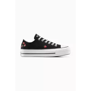 Converse teniși Chuck Taylor All Star Lift culoarea negru, A14935C imagine
