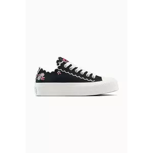 Converse teniși Chuck Taylor All Star Lift culoarea negru, A13529C imagine
