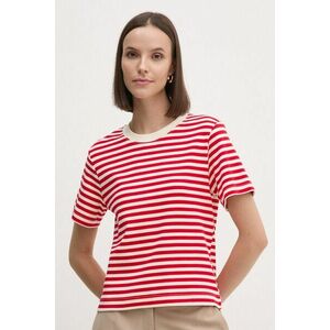 United Colors of Benetton tricou din bumbac femei, culoarea rosu, 33FND2011 imagine