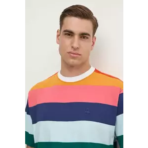United Colors of Benetton tricou din bumbac barbati, modelator, 37GGU109B imagine