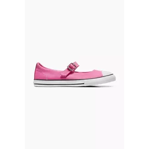 Converse tenisi copii Chuck Taylor All Star Dainty Mary Jane culoarea roz, A12730C imagine