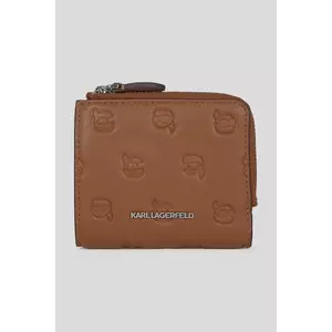 Karl Lagerfeld portofel culoarea maro, A3W32007 imagine
