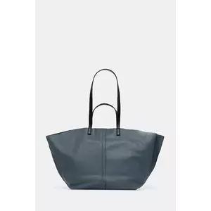 AllSaints poșetă de piele PHOENIX culoarea negru, W493XB imagine