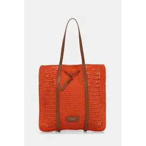Gianni Chiarini poșetă VICTORIA culoarea portocaliu, BS.11581.SMCRH imagine