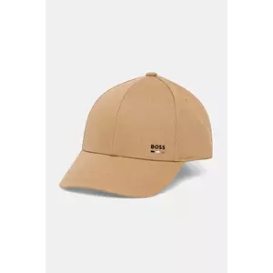BOSS șapcă de baseball din bumbac culoarea negru, cu imprimeu, 50539428 imagine