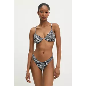 Answear Lab costum de baie din două piese culoarea alb, cupa usor rigidizata imagine