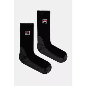 Fila șosete culoarea negru, F9024 imagine
