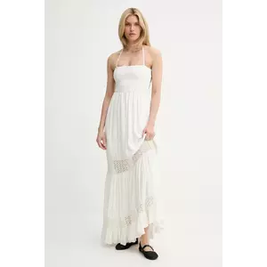 Answear Lab rochie culoarea alb, maxi, evazată imagine
