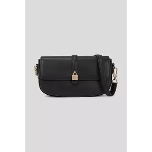 Karl Lagerfeld poșetă de piele culoarea negru, A3W30152 imagine