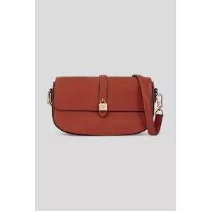 Karl Lagerfeld poșetă de piele culoarea roșu, A3W30152 imagine