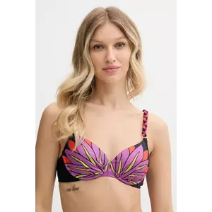 Sportalm sutien de baie culoarea violet, cupa usor rigidizata, 900029 imagine