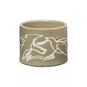 ferm LIVING ceașcă Vuelo Cup 200 ml culoarea verde imagine