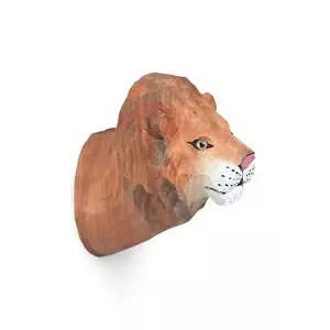 ferm LIVING umeraș de perete Lion culoarea portocaliu imagine