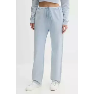 Moschino Jeans pantaloni de trening din bumbac uni, 0305 3730 imagine