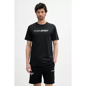 PLEIN SPORT tricou culoarea negru, SAEC MTK7986 STE003N imagine