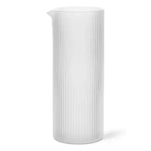 ferm LIVING ulcior de lapte Ripple Milk Jug 400 ml culoarea alb imagine