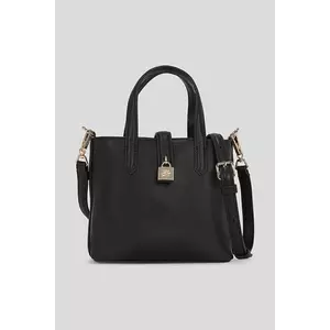 Karl Lagerfeld poșetă de piele culoarea negru, A3W30151 imagine