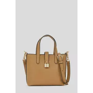 Karl Lagerfeld poșetă de piele culoarea maro, A3W30151 imagine