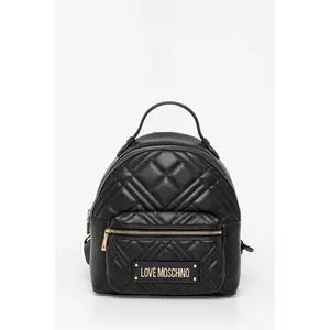 Love Moschino rucsac culoarea negru, mare, uni, JC4148PP0MLA0000 imagine