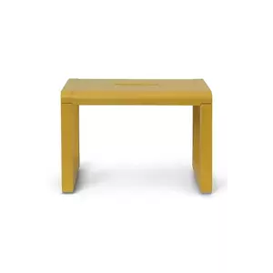 ferm LIVING scaun Little Architect Stool culoarea galben imagine