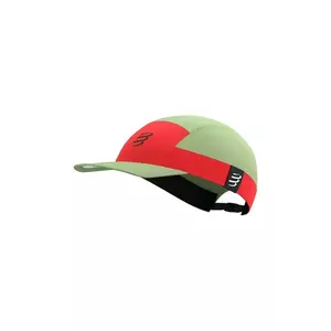 Compressport șapcă 5 Panel Light culoarea verde, uni, XHWU7926 imagine