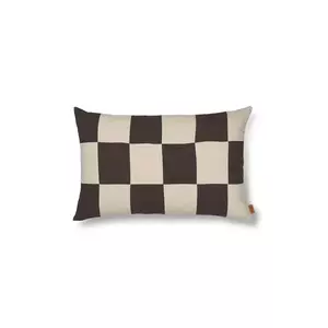 ferm LIVING pernă decorativă Fold Patchwork Cushion culoarea maro imagine