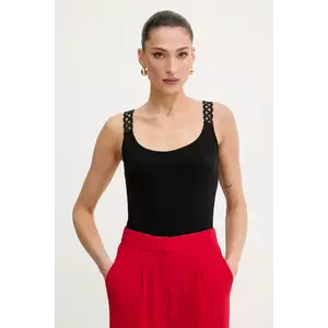 Morgan top culoarea negru, DOUBI imagine