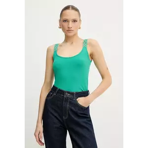 Morgan top culoarea verde, DOUBI imagine