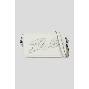 Karl Lagerfeld poșetă culoarea alb, A3W30026 imagine