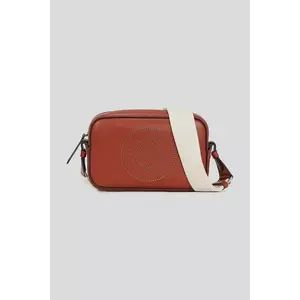 Karl Lagerfeld poșetă de piele culoarea roșu, A3W30310 imagine
