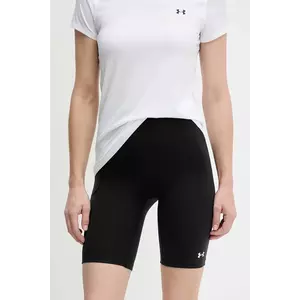 Under Armour pantaloni scurți de antrenament Motion culoarea negru, uni, medium waist, 1388646 imagine