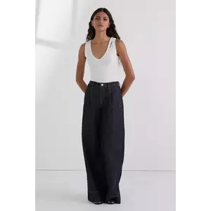 Karl Lagerfeld jeans culoarea negru, A3W10011 imagine