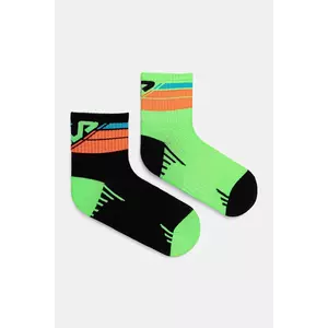 Fila șosete 2-pack culoarea verde, F9057 imagine