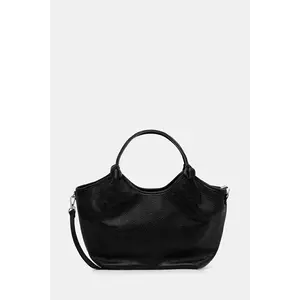 Answear Lab poseta de piele culoarea negru imagine