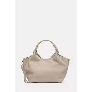 Answear Lab poseta de piele culoarea bej imagine