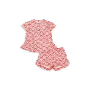 Konges Sløjd compleu FAMO FRILL SET GOTS culoarea roz, KS103189 imagine