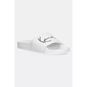 Karl Kani papuci Pool Slide culoarea alb, 1031639 imagine