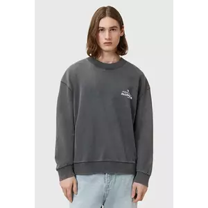 AllSaints hanorac de bumbac SOLEIL culoarea gri, cu imprimeu, M015NC imagine