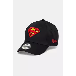 New Era șapcă de baseball pentru copii SUPERMAN culoarea negru, cu imprimeu, 60667550 imagine