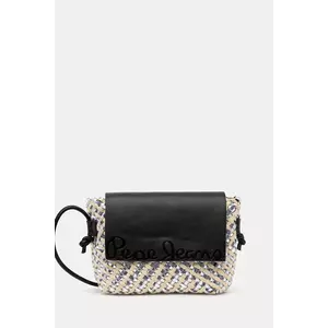 Pepe Jeans poșetă BARKER GLOW culoarea argintiu, PL031612 imagine